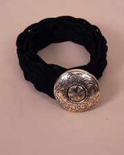 GIOIA cintura in eco suede intrecciato