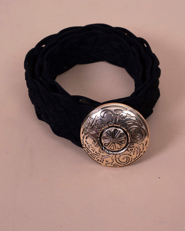 GIOIA cintura in eco suede intrecciato