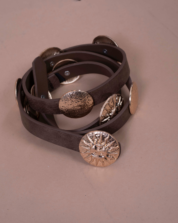 ISA cintura gioiello in eco pelle