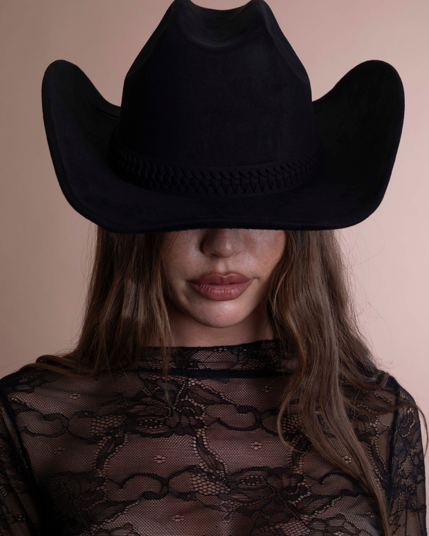 RITA cappello texano nero