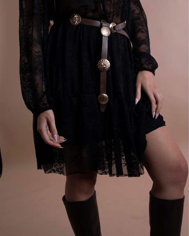 ISA cintura gioiello in eco pelle