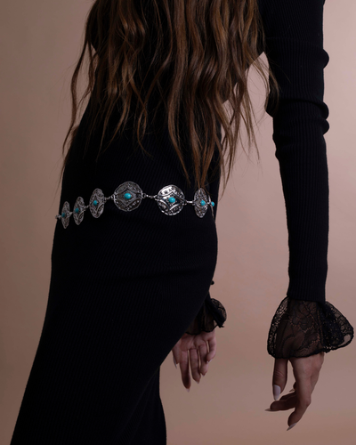 LOREDANA cintura gioiello argento